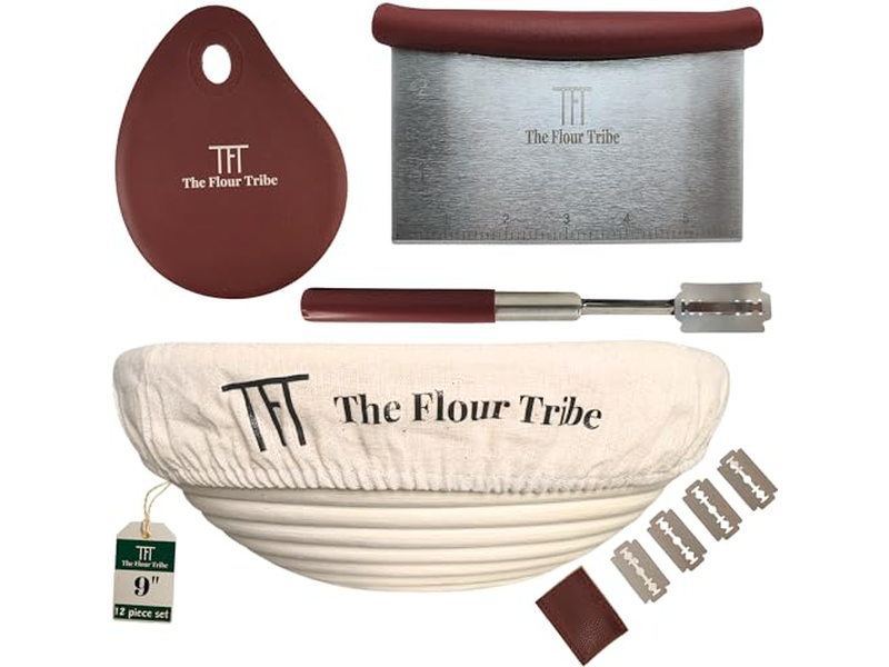 10 Zoll Runder Banneton Französischer Weidenkorb Brot Gärmaschine Teigschrank