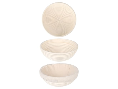 3-teiliges Brot Banneton Gärkorb Set 5-teilig 2-teilig 7-teilig 9 Zoll Rund 8,5 Zoll