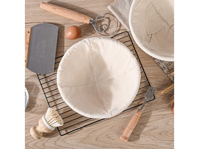 3-teiliges Brot Banneton Gärkorb Set 5-teilig 2-teilig 7-teilig 9 Zoll Rund 8,5 Zoll