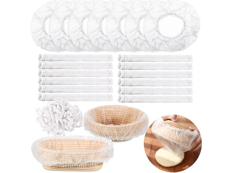 Banneton Gärkorb Große Ovale Körbe 9 Zoll Einfache Bannetons Paket