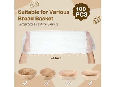 Banneton Gärkorb Große Ovale Körbe 9 Zoll Einfache Bannetons Paket