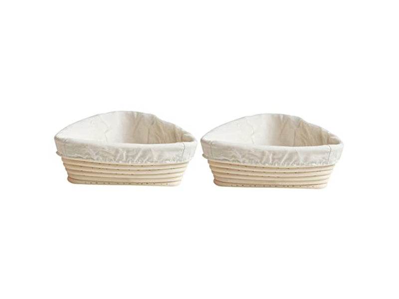 Brot Gärkorb Design Einsatz Lang Banneton 7 Zoll Premium Oval 10 Zoll