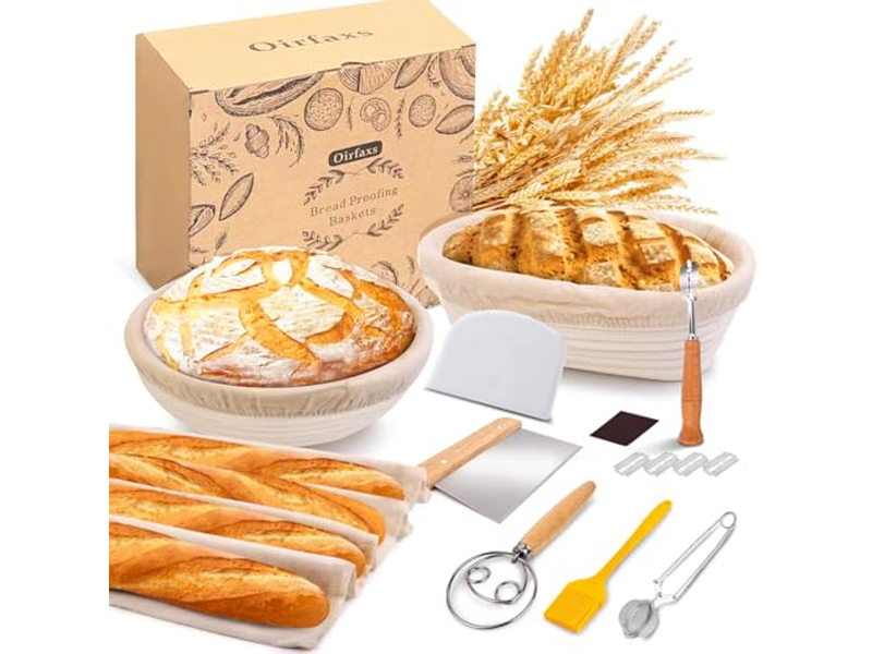 Reinigung Banneton Körbe Rattan UK Ein Korb Oval Brot Mit Einlage Silikon Mini