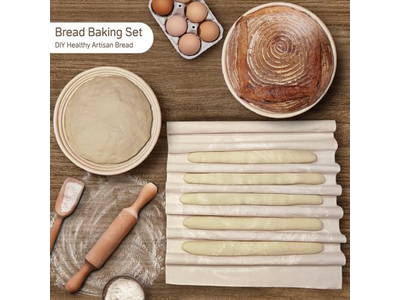 Fast-Food-Korb Hamburger Brot Gärkorb 11 Zoll Teiggärdeckel